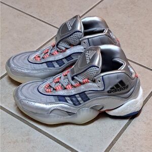 Adidas 98 x Crazy BYW basketball shoes - Silver Metallic (model EF5537)